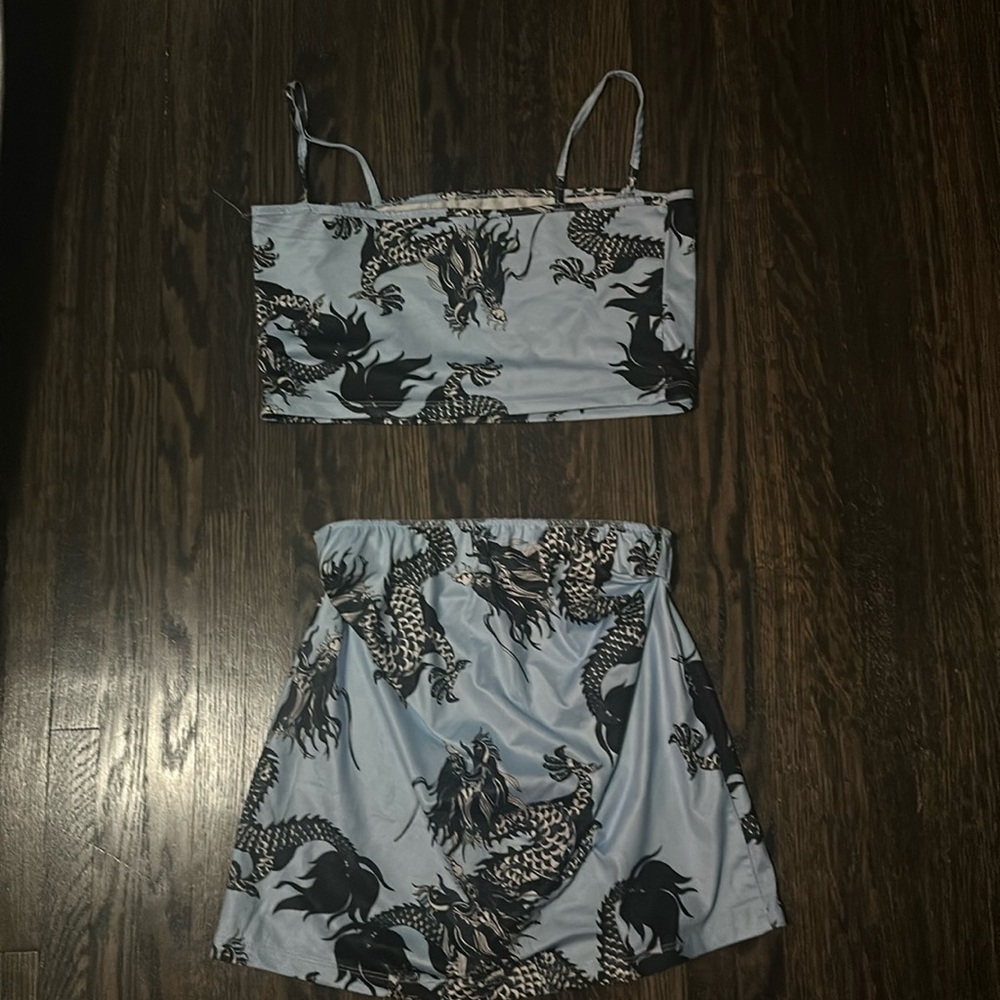 Two piece skirt and top